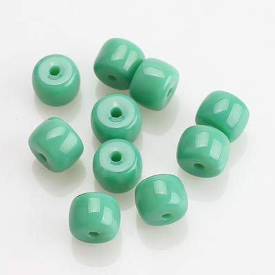 60 τμχ/Παρτίδα 6x8 χιλιοστά Κρυστάλλινες χάντρες από γυαλί κυλινδρικό χαλαρό διαχωριστικό με χάντρες για προμήθειες κατασκευής κοσμημάτων Βραχιόλι κολιέ Charms