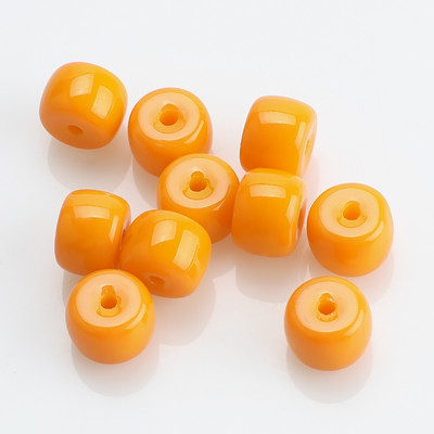 60 τμχ/Παρτίδα 6x8 χιλιοστά Κρυστάλλινες χάντρες από γυαλί κυλινδρικό χαλαρό διαχωριστικό με χάντρες για προμήθειες κατασκευής κοσμημάτων Βραχιόλι κολιέ Charms