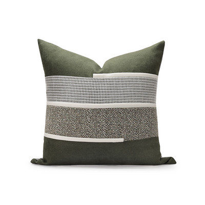 Párnahuzat 45x45cm Dekoratív párnák kanapéhoz nappali 50 stílus elérhető vászon pamut patchwork díszpárna lakberendezés