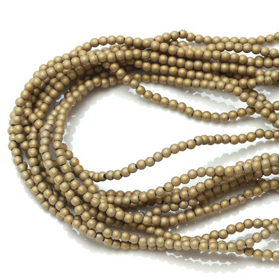 1400 kom Staklene matirane perle s rupom od 2 mm, svijetla kugla, fasetirani odstojnik, labave perle, kristali za dodatke za rukotvorine, veleprodaja