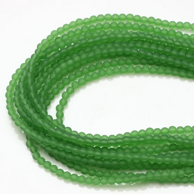 1400 kom Staklene matirane perle s rupom od 2 mm, svijetla kugla, fasetirani odstojnik, labave perle, kristali za dodatke za rukotvorine, veleprodaja