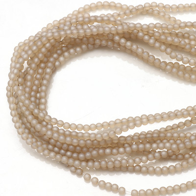 1400 kom Staklene matirane perle s rupom od 2 mm, svijetla kugla, fasetirani odstojnik, labave perle, kristali za dodatke za rukotvorine, veleprodaja