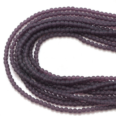 1400 kom Staklene matirane perle s rupom od 2 mm, svijetla kugla, fasetirani odstojnik, labave perle, kristali za dodatke za rukotvorine, veleprodaja