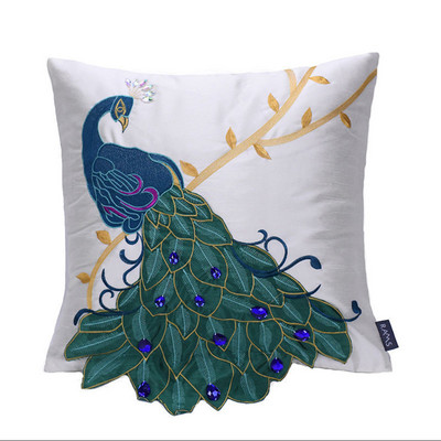 Husă de pernă cu brodare etnică 45x45 Husă de pernă pentru canapea Decorat Home Huse de pernă Față de pernă decorativă Husă de pernă 30x50