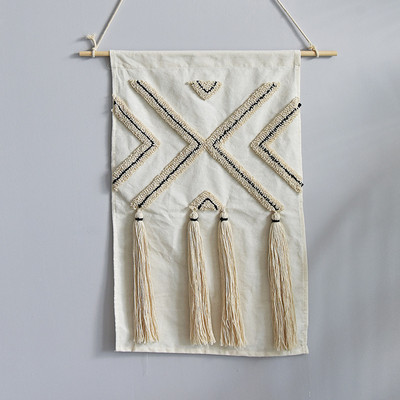 Boemska jastučnica Geometrijska jastučnica s resicama Moderna jastučnica za kauč Dekorirana jastučnica