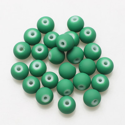 45 kom/lot 8 mm kristalne narukvice rukotvorine staklene mat okrugle labave razmaknice perle za DIY izradu naušnica ogrlica nakit pribor