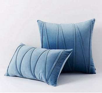 Inyahome Διακοσμητικά βελούδινα βελούδινα καλύμματα μαξιλαριού καναπέ Accent μαξιλάρια καναπέ για κρεβάτι σαλονιού Τετράγωνες μαξιλαροθήκες