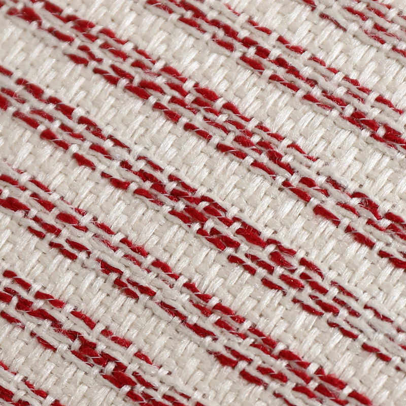 Homaxy Jednostavna luksuzna prugasta jastučnica Ukrasna jastučnica za kauč na razvlačenje Modna udobna lanena jastučnica Estetska