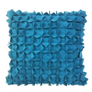 Kézi hímzés Geometrikus párnahuzat sárga kék rátétek Párnahuzat dekoráció párnahuzat 45x45cm 30x50cm párnaszár