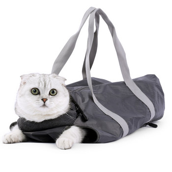 1PC Мултифункционална котешка кошница Водоустойчива чанта за едно рамо за домашни любимци Медицинска нокторезачка Контейнер Коте кученце Дамски чанти