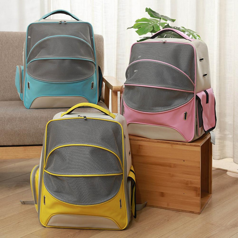 Madingas vežėjas naminiams gyvūnėliams didelės erdvės nešiojamas naminių gyvūnėlių kačių nešiklis Kišeninis naminių gyvūnėlių krepšys naminių gyvūnėlių kuprinė