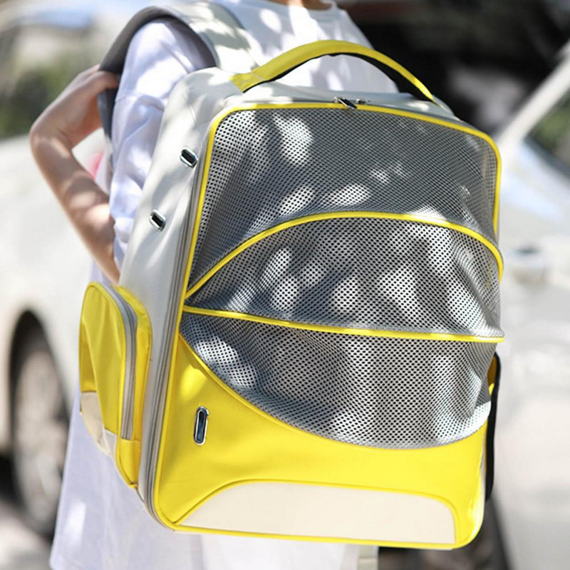 Madingas vežėjas naminiams gyvūnėliams didelės erdvės nešiojamas naminių gyvūnėlių kačių nešiklis Kišeninis naminių gyvūnėlių krepšys naminių gyvūnėlių kuprinė