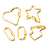 DIY izrada nakita od nehrđajućeg čelika Popularni viseći lanac Kuka za zaključavanje Spiralne kopče DIY Ogrlice Narukvice Ručno izrađene potrepštine