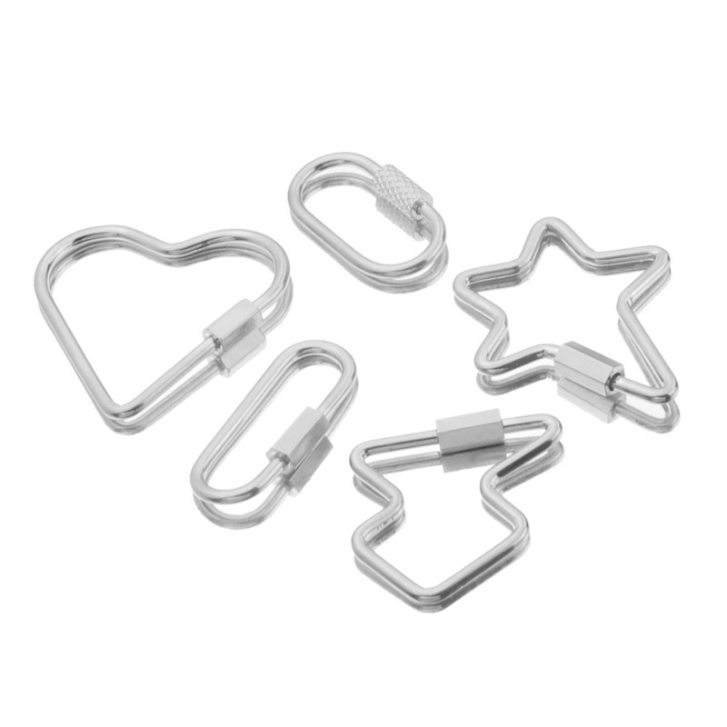 DIY izrada nakita od nehrđajućeg čelika Popularni viseći lanac Kuka za zaključavanje Spiralne kopče DIY Ogrlice Narukvice Ručno izrađene potrepštine