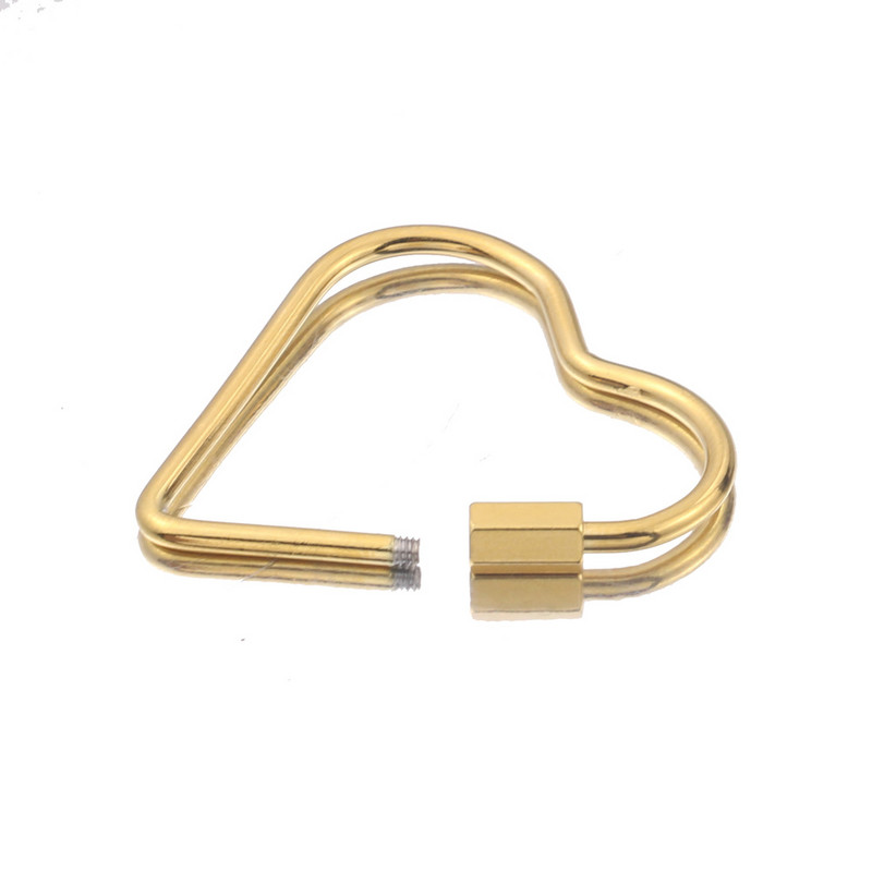 DIY izrada nakita od nehrđajućeg čelika Popularni viseći lanac Kuka za zaključavanje Spiralne kopče DIY Ogrlice Narukvice Ručno izrađene potrepštine