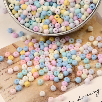 Uniform 11/0 8/0 Matte Macaroon Color Glass Beads Round Spacer 2mm 3mm Seed Beads for Jewelry Making DIY Accessories Wholesale