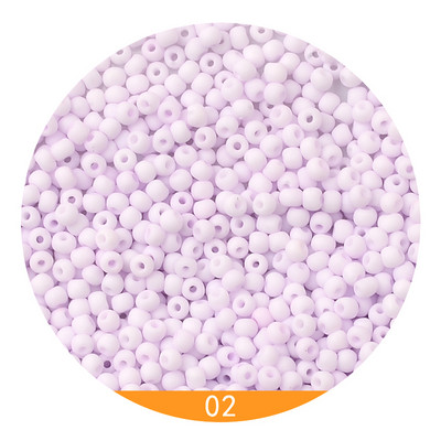 Uniforma 11/0 8/0 Mat Macaroon Boja staklenih perli Okrugli odstojnik 2 mm 3 mm perle za izradu nakita DIY pribor Veleprodaja
