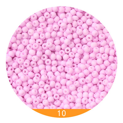 Uniforma 11/0 8/0 Mat Macaroon Boja staklenih perli Okrugli odstojnik 2 mm 3 mm perle za izradu nakita DIY pribor Veleprodaja