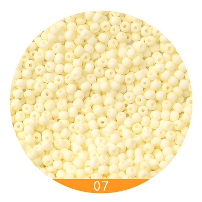 Uniforma 11/0 8/0 Mat Macaroon Boja staklenih perli Okrugli odstojnik 2 mm 3 mm perle za izradu nakita DIY pribor Veleprodaja