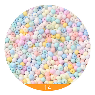 Uniforma 11/0 8/0 Mat Macaroon Boja staklenih perli Okrugli odstojnik 2 mm 3 mm perle za izradu nakita DIY pribor Veleprodaja