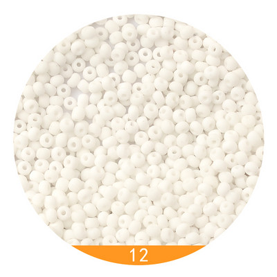 Uniforma 11/0 8/0 Mat Macaroon Boja staklenih perli Okrugli odstojnik 2 mm 3 mm perle za izradu nakita DIY pribor Veleprodaja