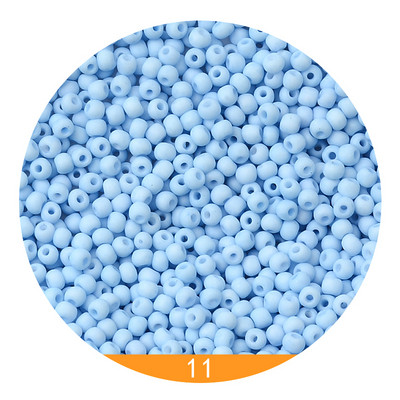 Uniforma 11/0 8/0 Mat Macaroon Boja staklenih perli Okrugli odstojnik 2 mm 3 mm perle za izradu nakita DIY pribor Veleprodaja