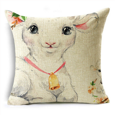 MRL Proljetna serija Jastučnica Slatke životinje Cvijeće Kauč Spavaća soba Noćni prozor Erker Kućna Topla dekoracija Jastučnica 40/45/50 cm