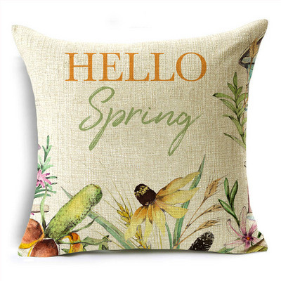 MRL Proljetna serija Jastučnica Slatke životinje Cvijeće Kauč Spavaća soba Noćni prozor Erker Kućna Topla dekoracija Jastučnica 40/45/50 cm