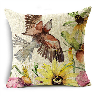 MRL Proljetna serija Jastučnica Slatke životinje Cvijeće Kauč Spavaća soba Noćni prozor Erker Kućna Topla dekoracija Jastučnica 40/45/50 cm