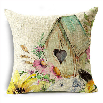 MRL Proljetna serija Jastučnica Slatke životinje Cvijeće Kauč Spavaća soba Noćni prozor Erker Kućna Topla dekoracija Jastučnica 40/45/50 cm