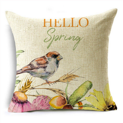 MRL Proljetna serija Jastučnica Slatke životinje Cvijeće Kauč Spavaća soba Noćni prozor Erker Kućna Topla dekoracija Jastučnica 40/45/50 cm