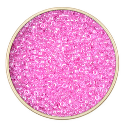 2,2x1,2 mm prozirne staklene perle iz japanske cijevi 10/0 Uniformne perle za izradu nakita Ručno izrađene DIY narukvice Dodaci Kralen