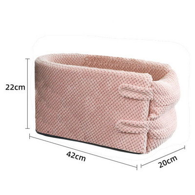 Prijenosna torba za nošenje mačaka Autosjedalica Krevet za mačke za kućne ljubimce Centralna kontrola Neklizajuća Univerzalna kutija za naslon za ruke u vozilu Sjedalo za nošenje za mačke za kućne ljubimce