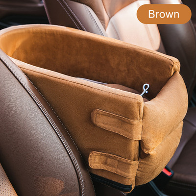 Prijenosna torba za nošenje mačaka Autosjedalica Krevet za mačke za kućne ljubimce Centralna kontrola Neklizajuća Univerzalna kutija za naslon za ruke u vozilu Sjedalo za nošenje za mačke za kućne ljubimce