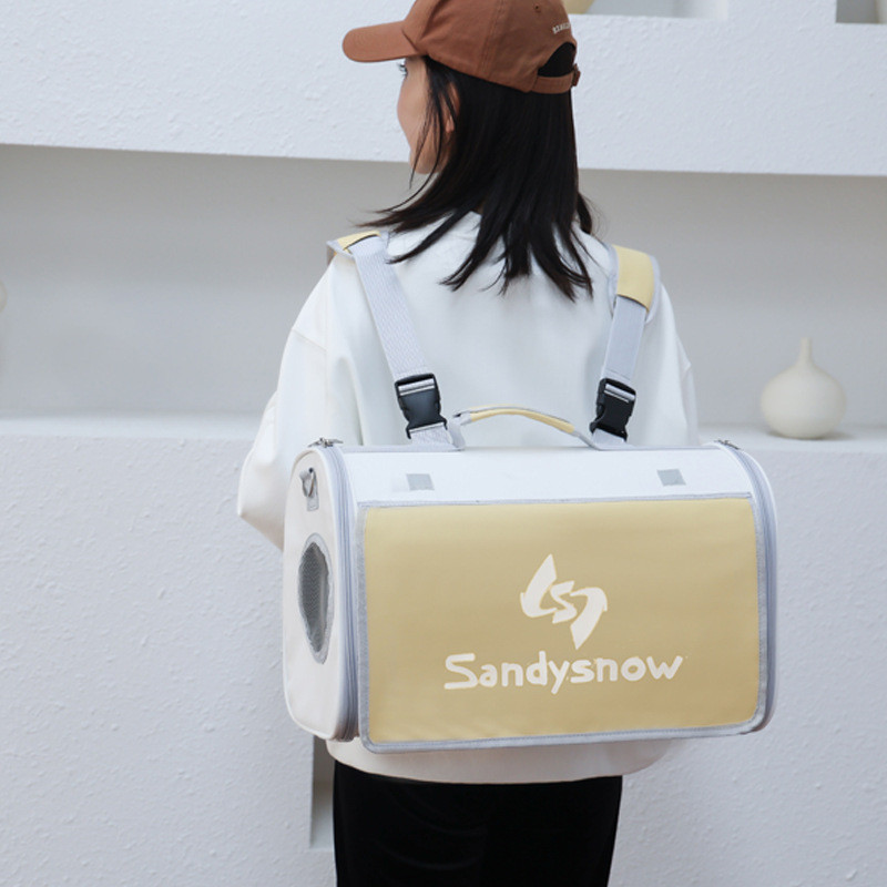 Torba za nošenje pasa mačaka velikog kapaciteta Sklopiva škrinja za kućne ljubimce Prijenosna nosiljka za kućne ljubimce za putovanja na otvorenom Prozračna ruksak za nošenje mačaka za kućne ljubimce