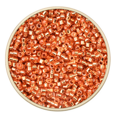Új 2,2x1,2 mm-es ezüst bélésű üveggyöngyökből 10/0 egységes csöves maggyöngyök ékszerkészítéshez, barkácsolási kézimunka-kiegészítőkhöz