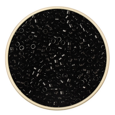 Új 2,2x1,2 mm-es ezüst bélésű üveggyöngyökből 10/0 egységes csöves maggyöngyök ékszerkészítéshez, barkácsolási kézimunka-kiegészítőkhöz