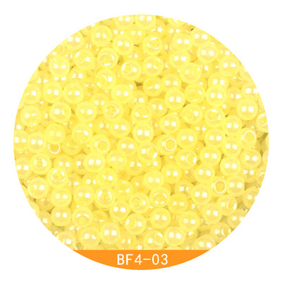 Uniforma 4 mm biserne staklene perle 6/0 okrugle razmaknice za izradu nakita DIY torbice za žene Moje narudžbe Perle za nakit Kralen