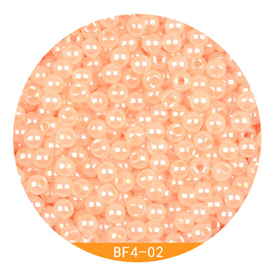 Uniforma 4 mm biserne staklene perle 6/0 okrugle razmaknice za izradu nakita DIY torbice za žene Moje narudžbe Perle za nakit Kralen