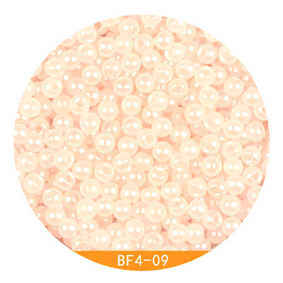 Uniforma 4 mm biserne staklene perle 6/0 okrugle razmaknice za izradu nakita DIY torbice za žene Moje narudžbe Perle za nakit Kralen