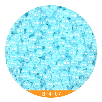 Uniforma 4 mm biserne staklene perle 6/0 okrugle razmaknice za izradu nakita DIY torbice za žene Moje narudžbe Perle za nakit Kralen