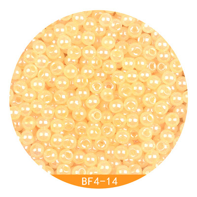 Uniforma 4 mm biserne staklene perle 6/0 okrugle razmaknice za izradu nakita DIY torbice za žene Moje narudžbe Perle za nakit Kralen