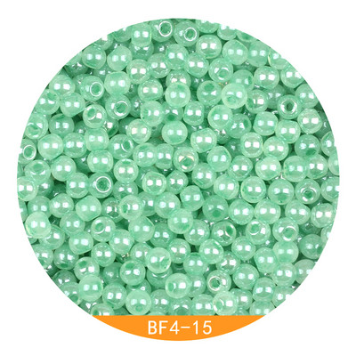 Uniforma 4 mm biserne staklene perle 6/0 okrugle razmaknice za izradu nakita DIY torbice za žene Moje narudžbe Perle za nakit Kralen