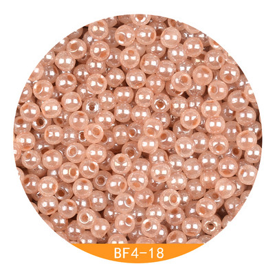 Uniforma 4 mm biserne staklene perle 6/0 okrugle razmaknice za izradu nakita DIY torbice za žene Moje narudžbe Perle za nakit Kralen