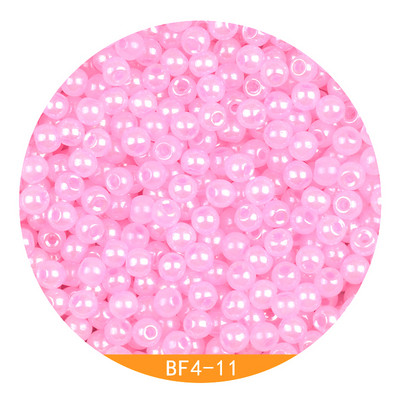 Uniforma 4 mm biserne staklene perle 6/0 okrugle razmaknice za izradu nakita DIY torbice za žene Moje narudžbe Perle za nakit Kralen