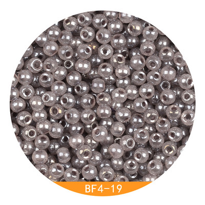 Uniforma 4 mm biserne staklene perle 6/0 okrugle razmaknice za izradu nakita DIY torbice za žene Moje narudžbe Perle za nakit Kralen