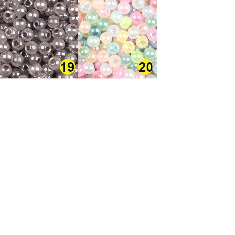 Uniforma 4 mm biserne staklene perle 6/0 okrugle razmaknice za izradu nakita DIY torbice za žene Moje narudžbe Perle za nakit Kralen