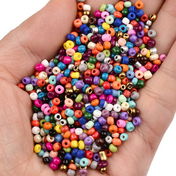 Περίπου 3mm 8/0 Τσέχικες γυάλινες χάντρες για κοσμήματα Kralen Charm Spacer Seed Beads Accessories DIY βραχιόλι κολιέ σκουλαρίκι