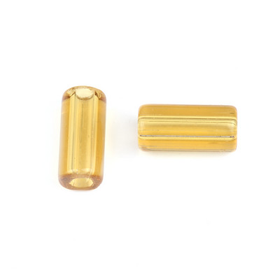 4 mm-es nagy lyukú gyöngyök 12 x 23 mm-es nagy lyukú hengeres üveggyöngyök ékszerkészítéshez kézimunka barkács kiegészítők