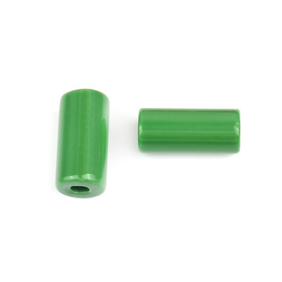 4 mm-es nagy lyukú gyöngyök 12 x 23 mm-es nagy lyukú hengeres üveggyöngyök ékszerkészítéshez kézimunka barkács kiegészítők